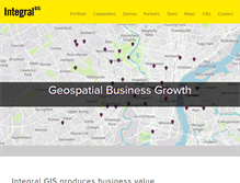 Tablet Screenshot of integralgis.com